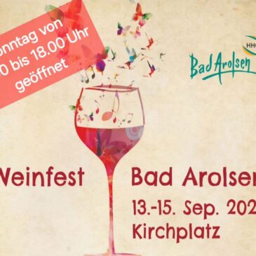 Weinfest auf dem Kirchplatz